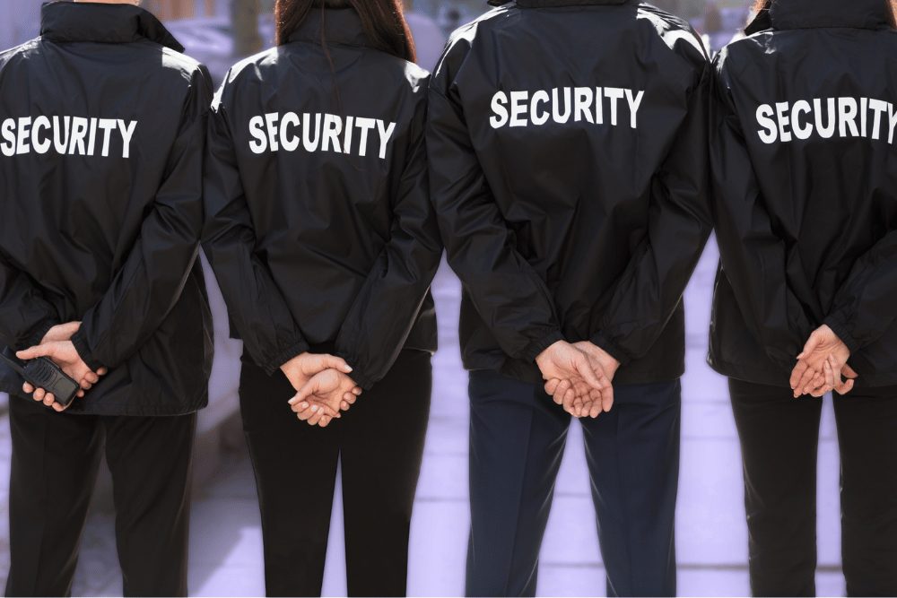 Security Gurads Standing